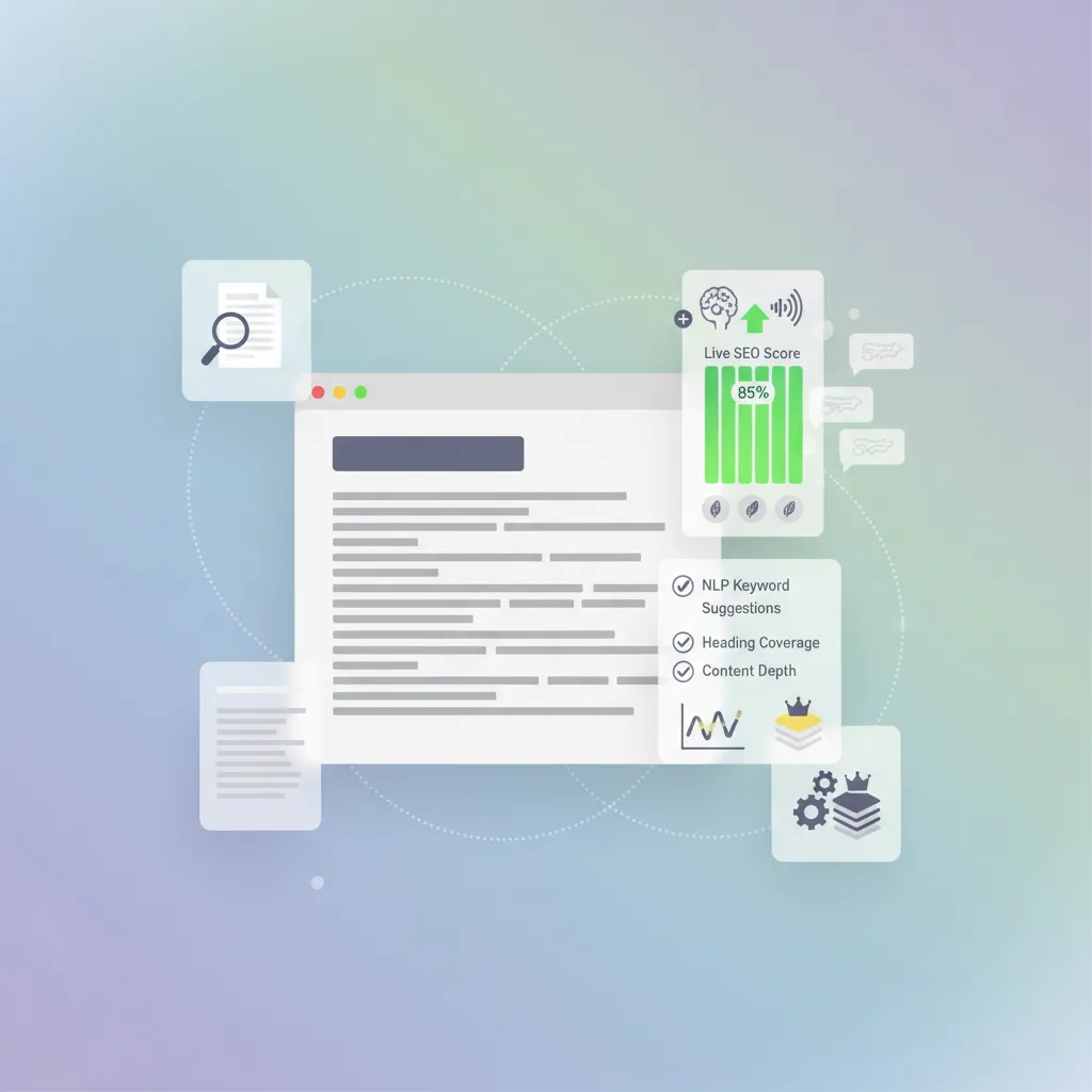 How Does Outranking Process a Target Keyword Into Ranked Content?
